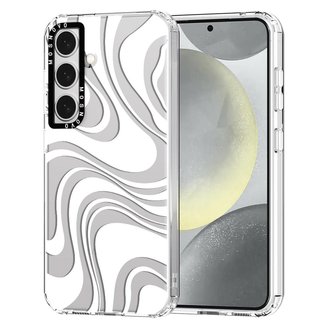 GroovyGuard Case for Galaxy S24 Ultra - Clear TPU - DOKUTRONIX