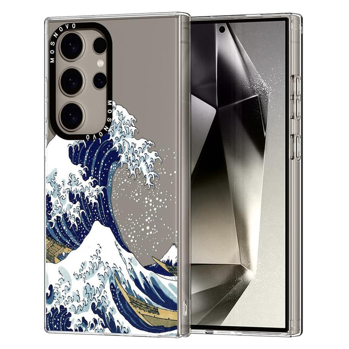 GroovyGuard Case for Galaxy S24 Ultra - Clear TPU - DOKUTRONIX