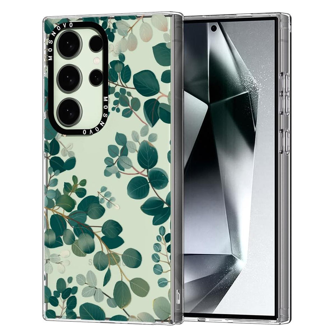 GroovyGuard Case for Galaxy S24 Ultra - Clear TPU - DOKUTRONIX