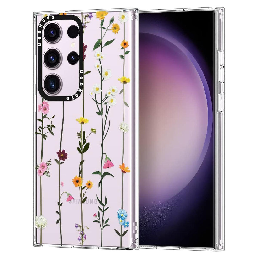 GroovyGuard Case for Galaxy S24 Ultra - Clear TPU - DOKUTRONIX