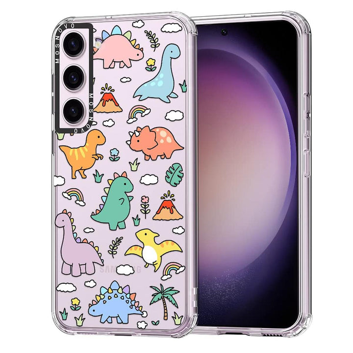 GroovyGuard Case for Galaxy S24 Ultra - Clear TPU - DOKUTRONIX