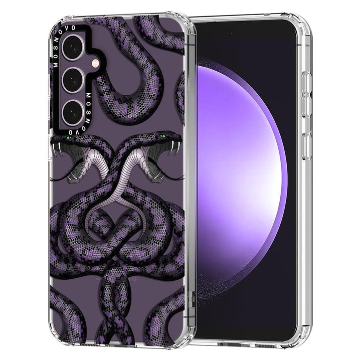 GroovyGuard Case for Galaxy S24 Ultra - Clear TPU - DOKUTRONIX