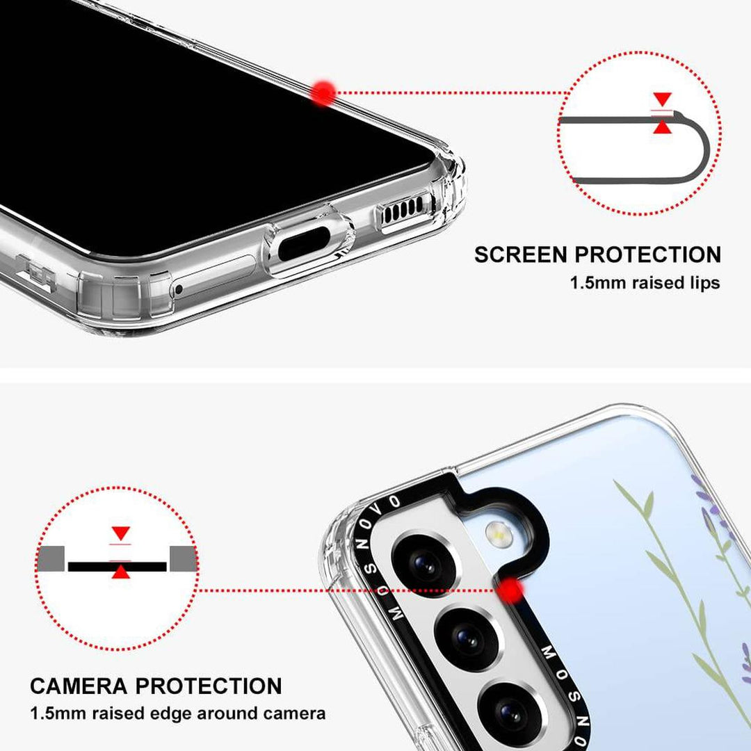 GroovyGuard Case for Galaxy S24 Ultra - Clear TPU - DOKUTRONIX