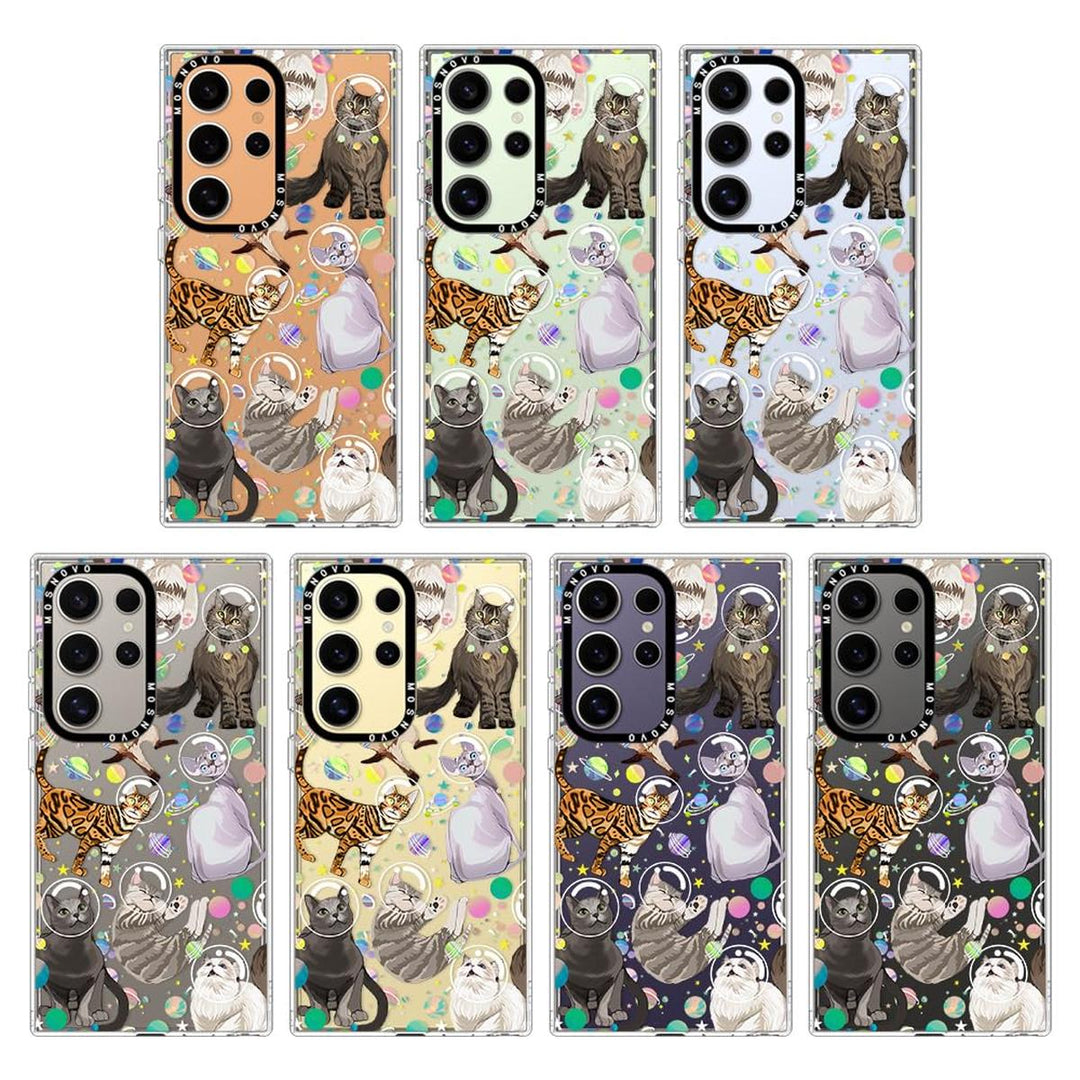 GroovyGuard Case for Galaxy S24 Ultra - Clear TPU - DOKUTRONIX