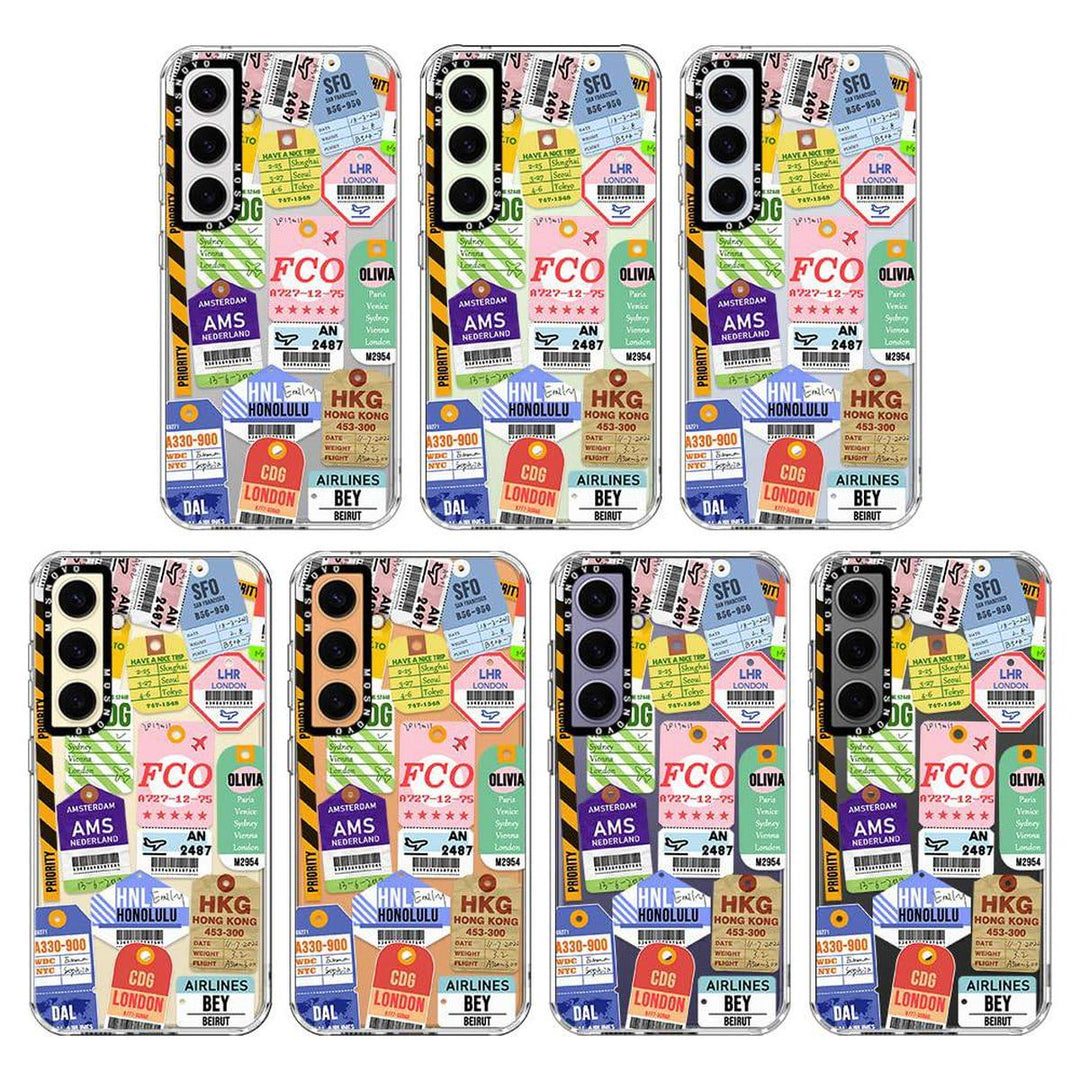 GroovyGuard Case for Galaxy S24 Ultra - Clear TPU - DOKUTRONIX
