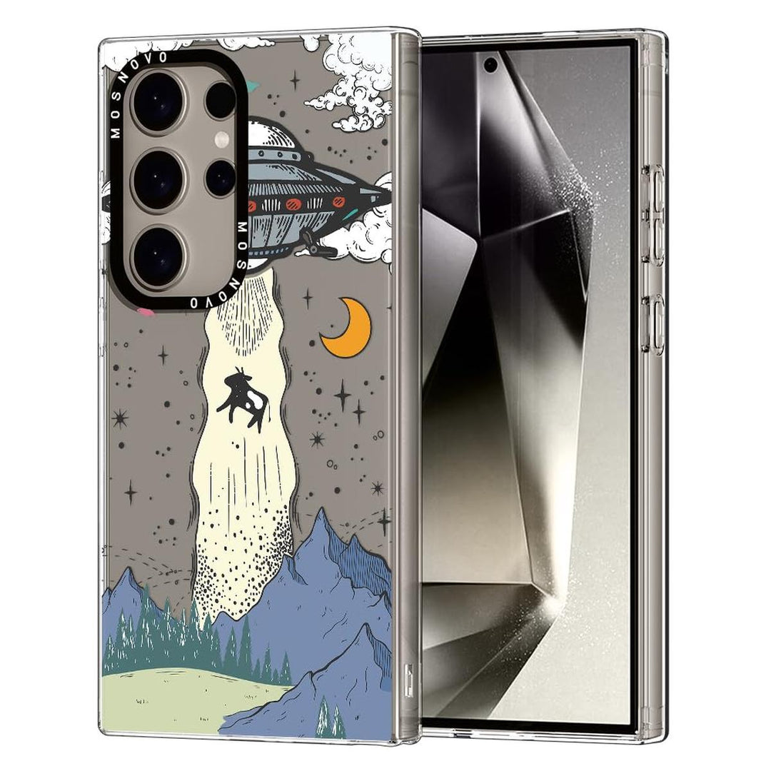 GroovyGuard Case for Galaxy S24 Ultra - Clear TPU - DOKUTRONIX