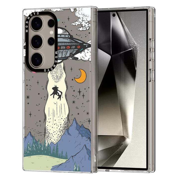 GroovyGuard Case for Galaxy S24 Ultra - Clear TPU - DOKUTRONIX