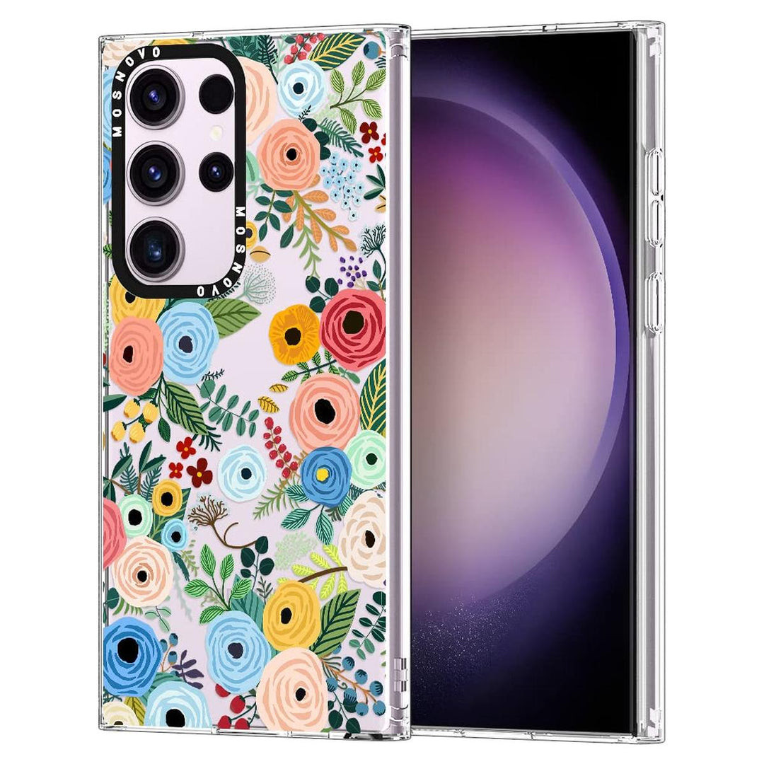 GroovyGuard Case for Galaxy S24 Ultra - Clear TPU - DOKUTRONIX
