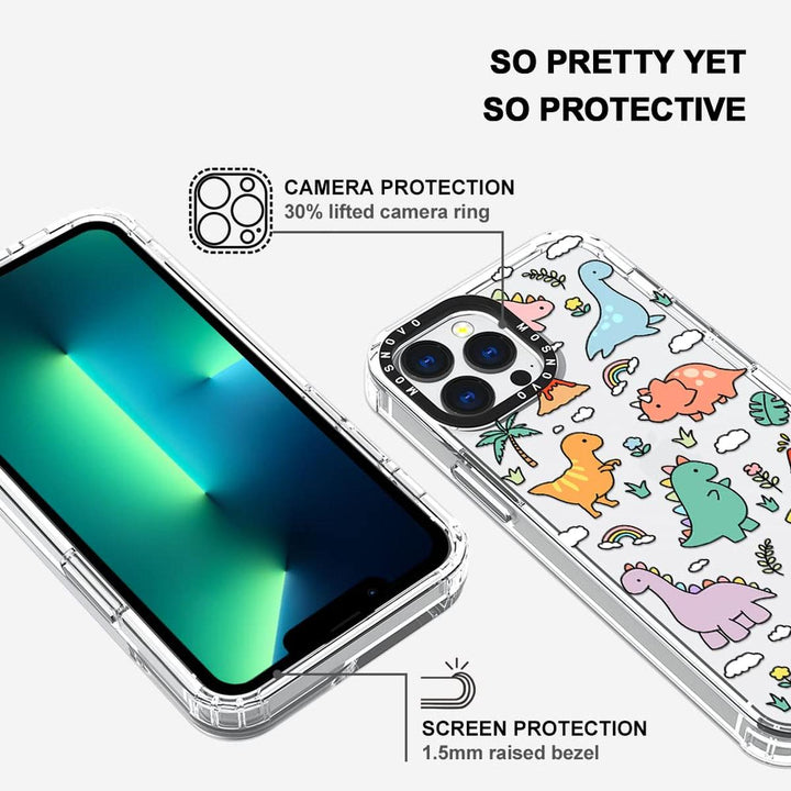 DinoGuard iPhone 13 Pro Max Case - Military-Grade TPU - DOKUTRONIX
