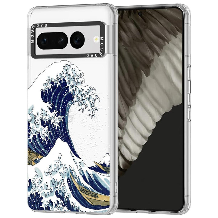 MOSNOVO WaveGuard: Clear TPU Case for Pixel 7 Pro - DOKUTRONIX