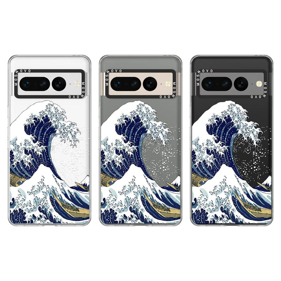 MOSNOVO WaveGuard: Clear TPU Case for Pixel 7 Pro - DOKUTRONIX