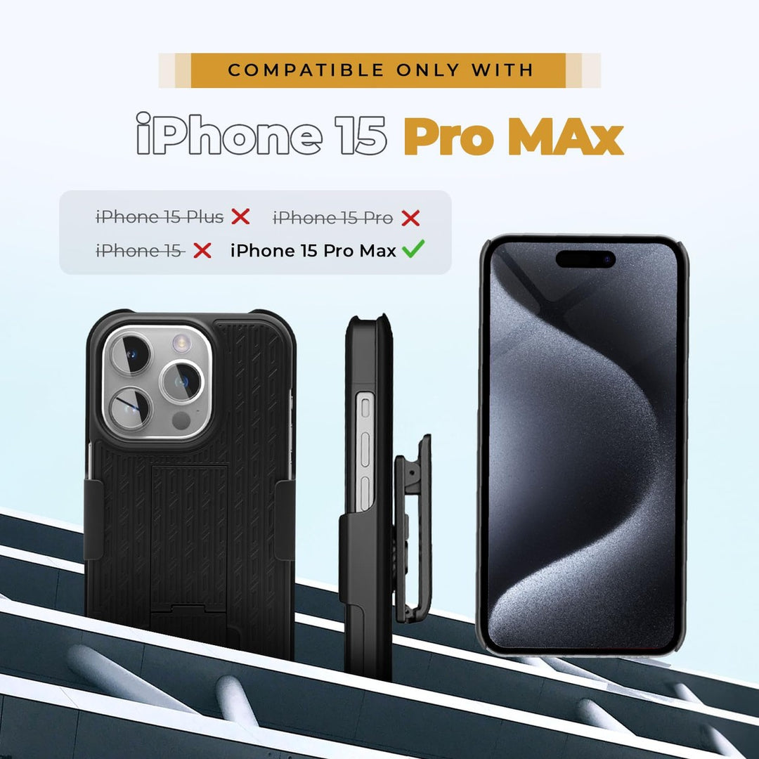 Ranger Pro Holster Case for iPhone 16 - DOKUTRONIX