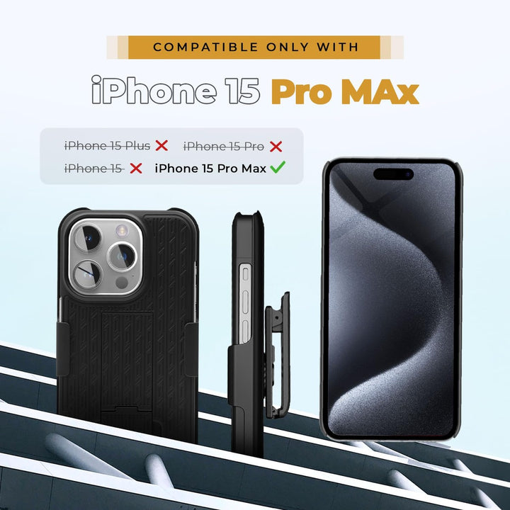 Ranger Pro Holster Case for iPhone 16 - DOKUTRONIX