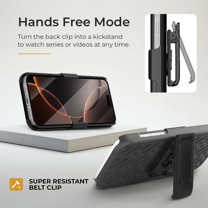 Ranger Pro Holster Case for iPhone 16 - DOKUTRONIX