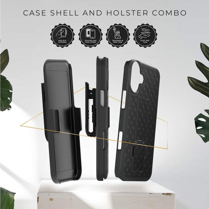 Ranger Pro Holster Case for iPhone 16 - DOKUTRONIX