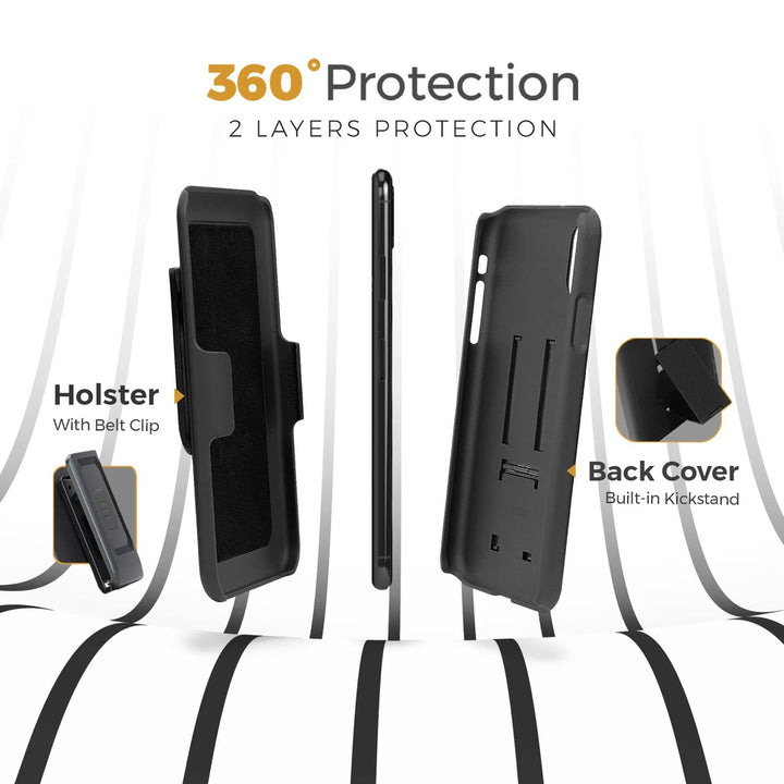 Ranger Pro Holster Case for iPhone 16 - DOKUTRONIX