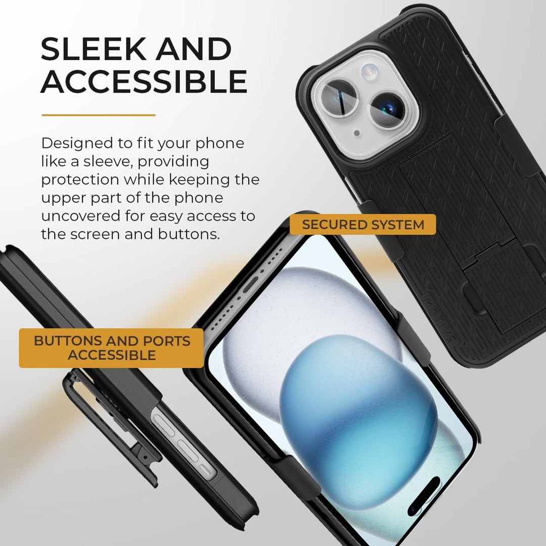 Ranger Pro Holster Case for iPhone 16 - DOKUTRONIX