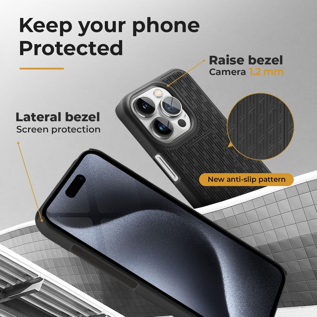 Ranger Pro Holster Case for iPhone 16 - DOKUTRONIX