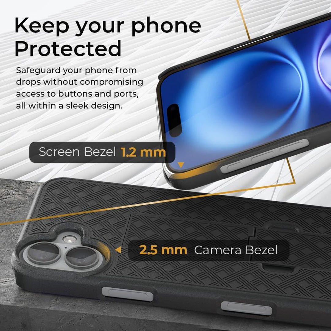 Ranger Pro Holster Case for iPhone 16 - DOKUTRONIX