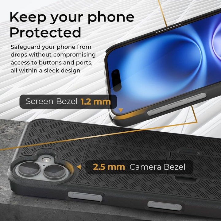 Ranger Pro Holster Case for iPhone 16 - DOKUTRONIX