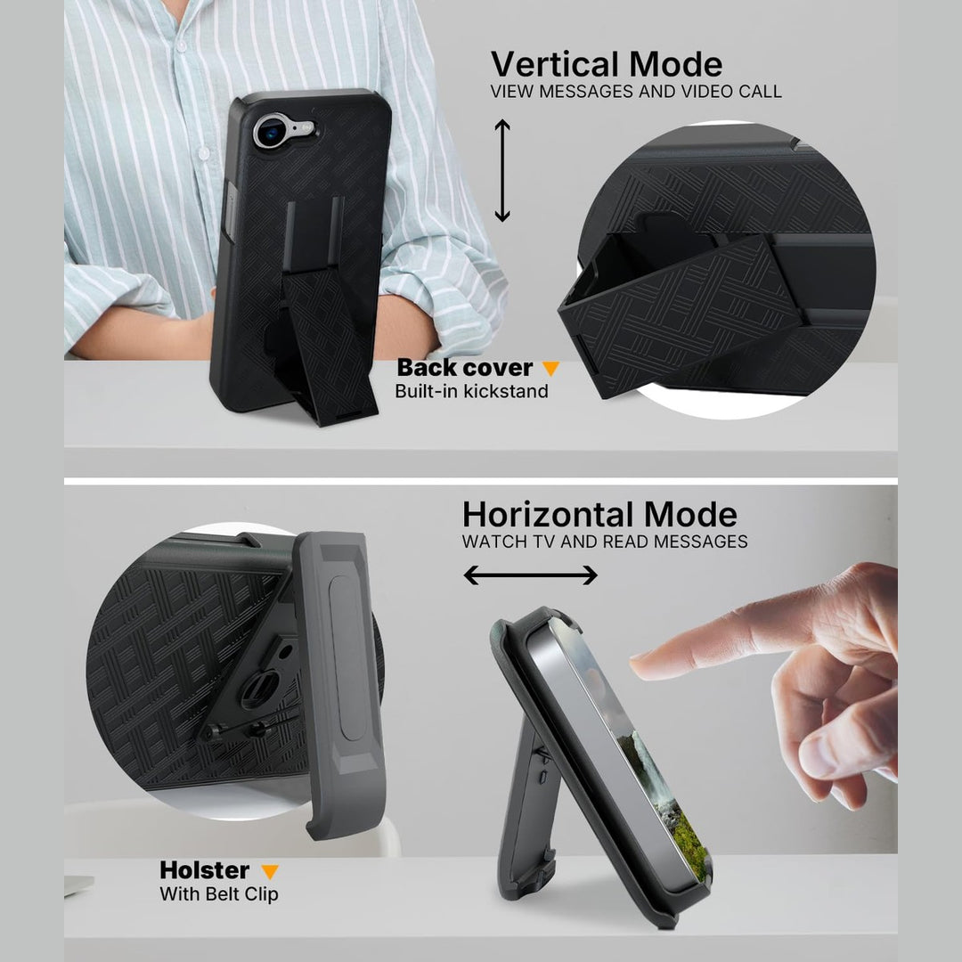 Ranger Pro Holster Case for iPhone 16 - DOKUTRONIX