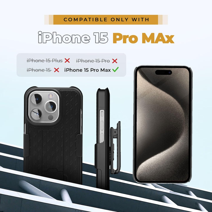 Ranger Pro Holster Case for iPhone 16 - DOKUTRONIX