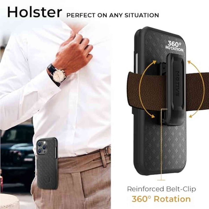 Ranger Pro Holster Case for iPhone 16 - DOKUTRONIX