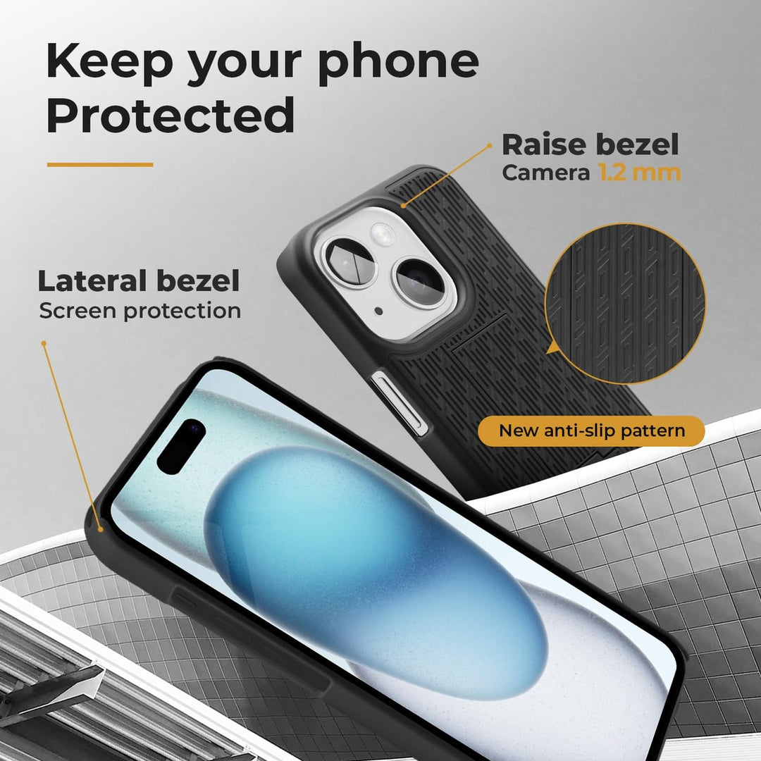 Ranger Pro Holster Case for iPhone 16 - DOKUTRONIX