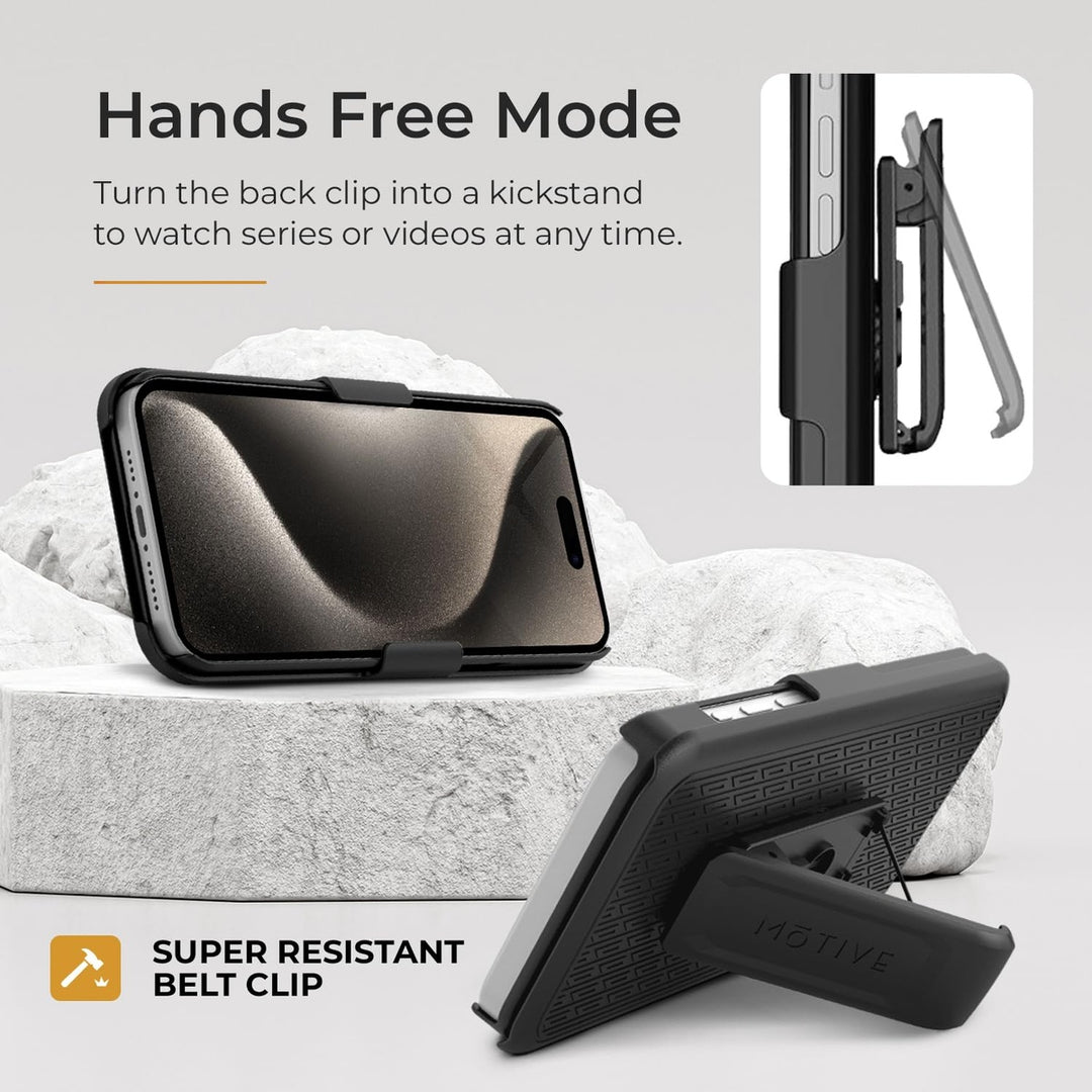 Ranger Pro Holster Case for iPhone 16 - DOKUTRONIX