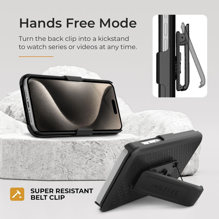 Ranger Pro Holster Case for iPhone 16 - DOKUTRONIX