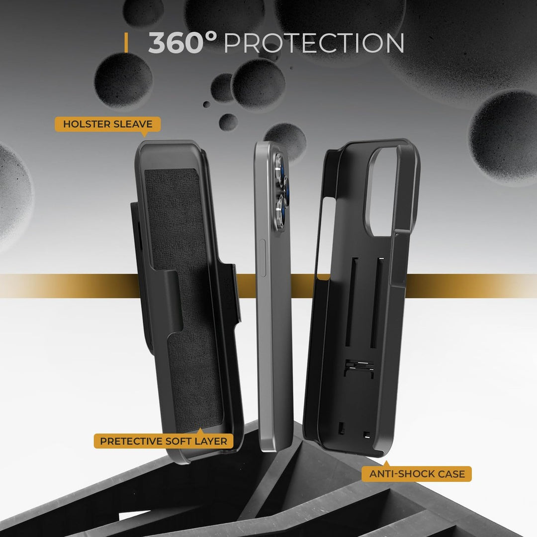 Ranger Pro Holster Case for iPhone 16 - DOKUTRONIX