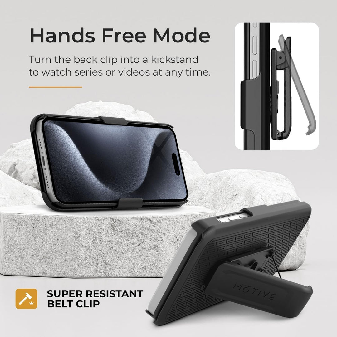 Ranger Pro Holster Case for iPhone 16 - DOKUTRONIX