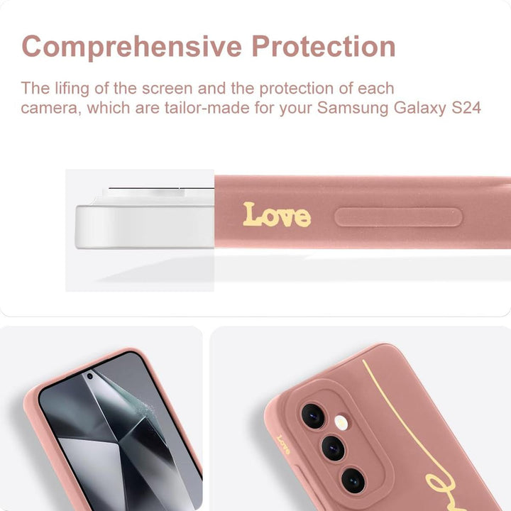 MOWIME Love Letter Case for Galaxy S24 Ultra - Black - DOKUTRONIX