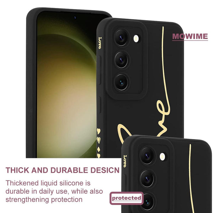 MOWIME Love Letter Case for Galaxy S24 Ultra - Black - DOKUTRONIX