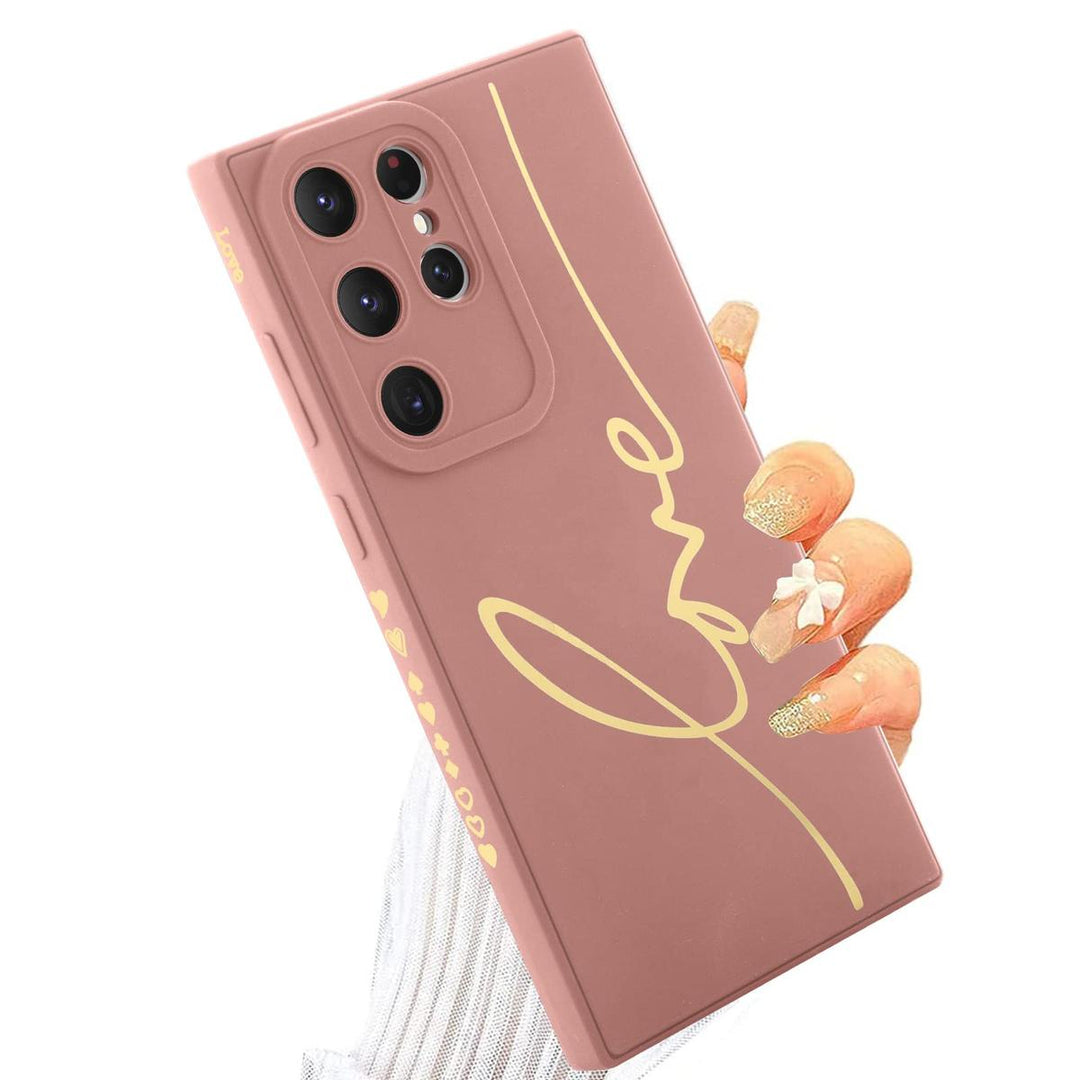 MOWIME Love Letter Case for Galaxy S24 Ultra - Black - DOKUTRONIX