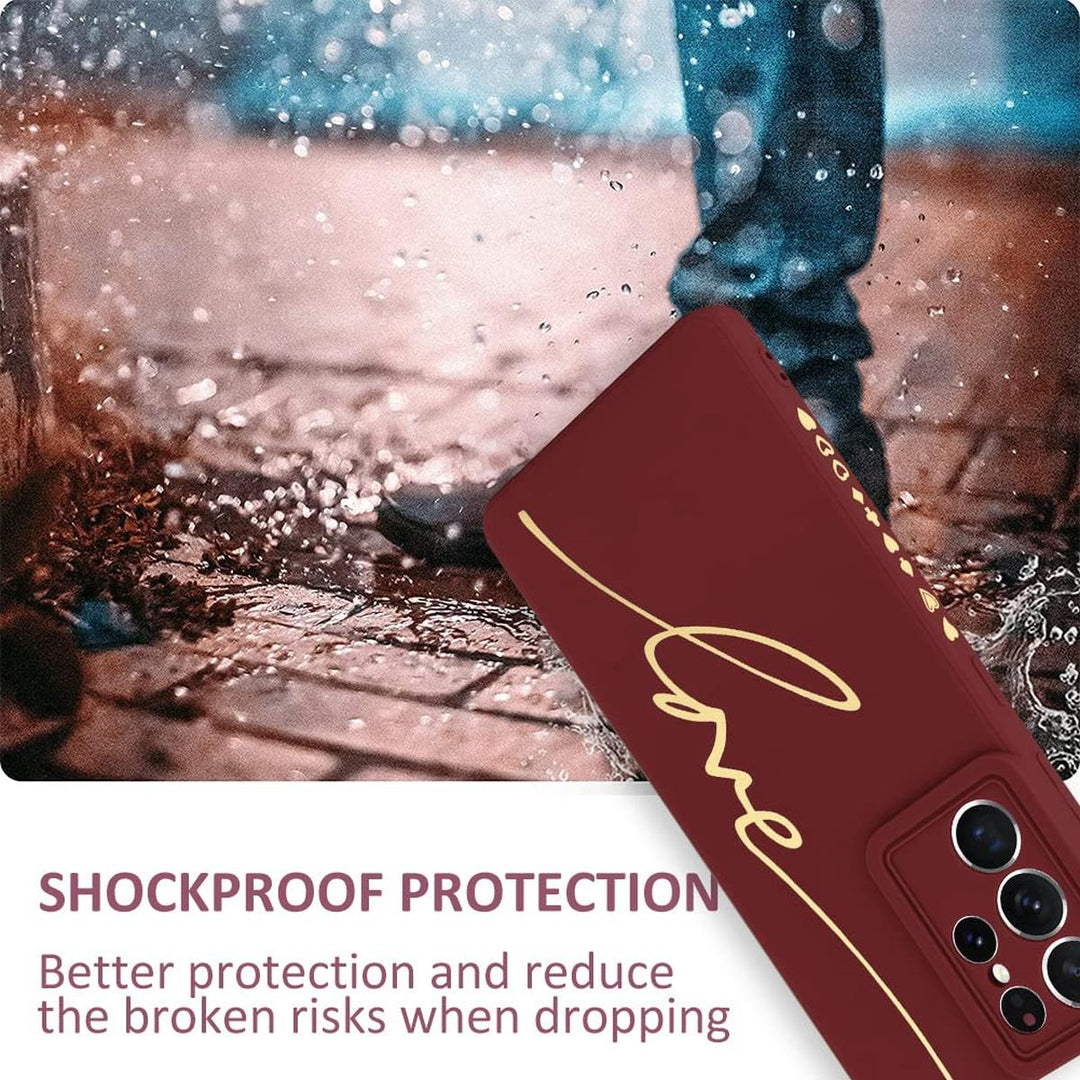 MOWIME Love Letter Case for Galaxy S24 Ultra - Black - DOKUTRONIX