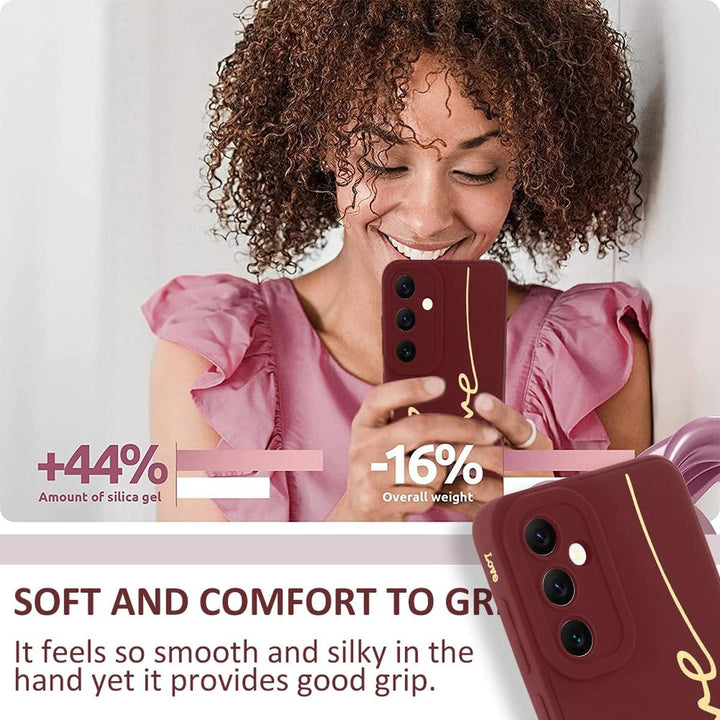 MOWIME Love Letter Case for Galaxy S24 Ultra - Black - DOKUTRONIX