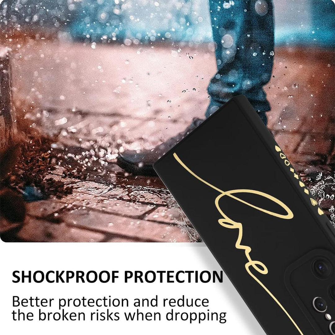 MOWIME Love Letter Case for Galaxy S24 Ultra - Black - DOKUTRONIX