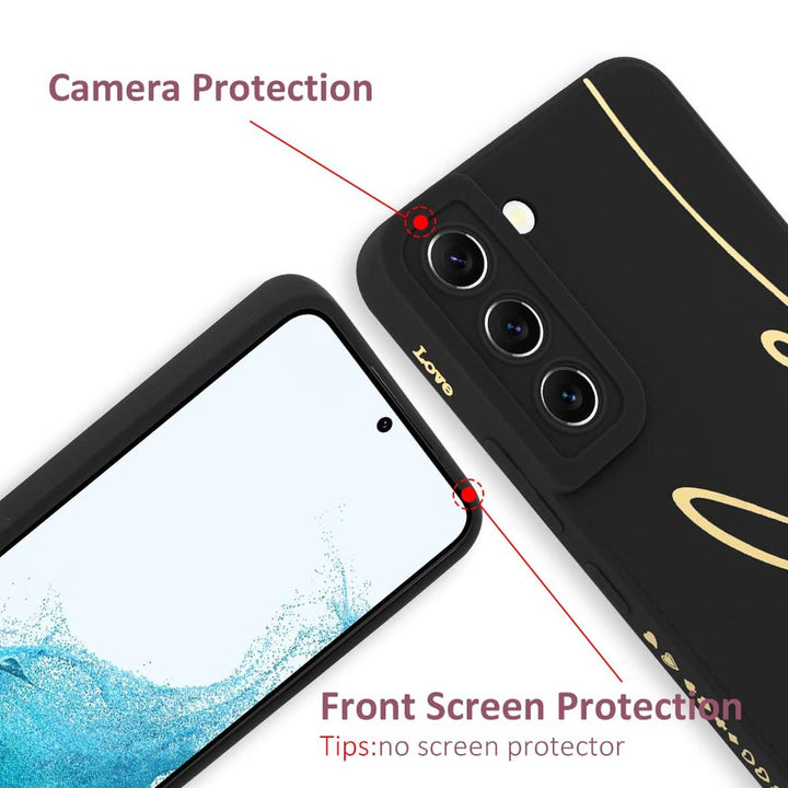 MOWIME Love Letter Case for Galaxy S24 Ultra - Black - DOKUTRONIX