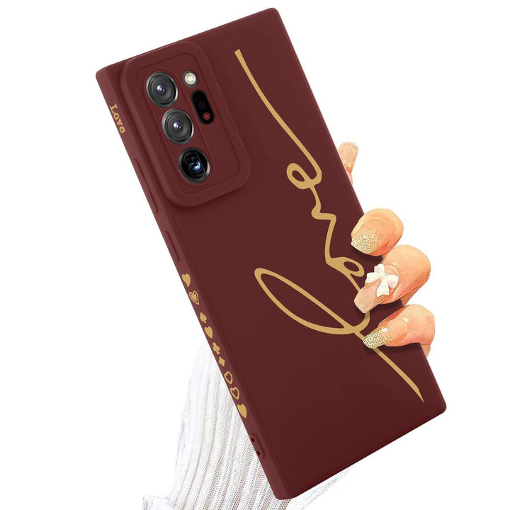 MOWIME Love Letter Case for Galaxy S24 Ultra - Black - DOKUTRONIX