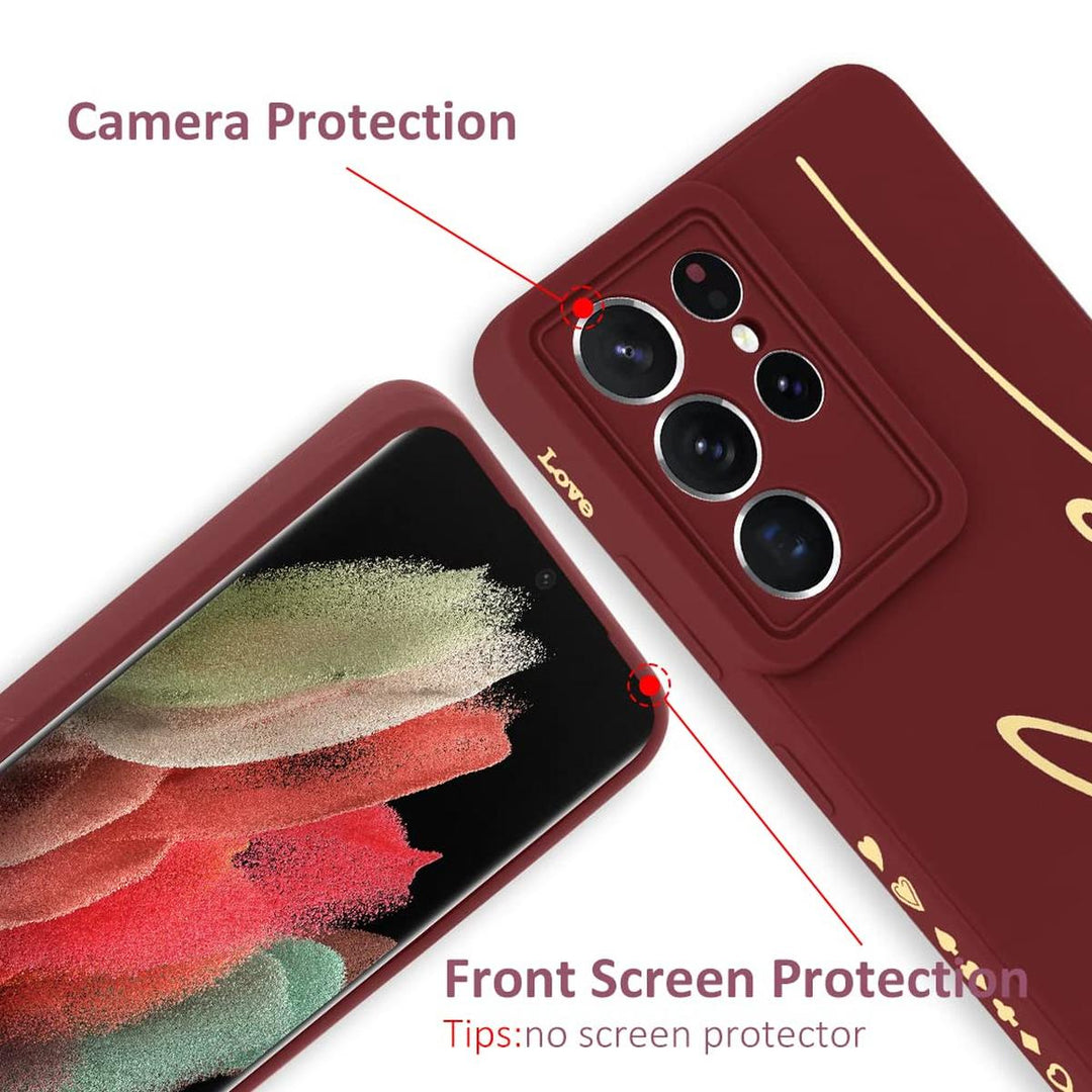 MOWIME Love Letter Case for Galaxy S24 Ultra - Black - DOKUTRONIX