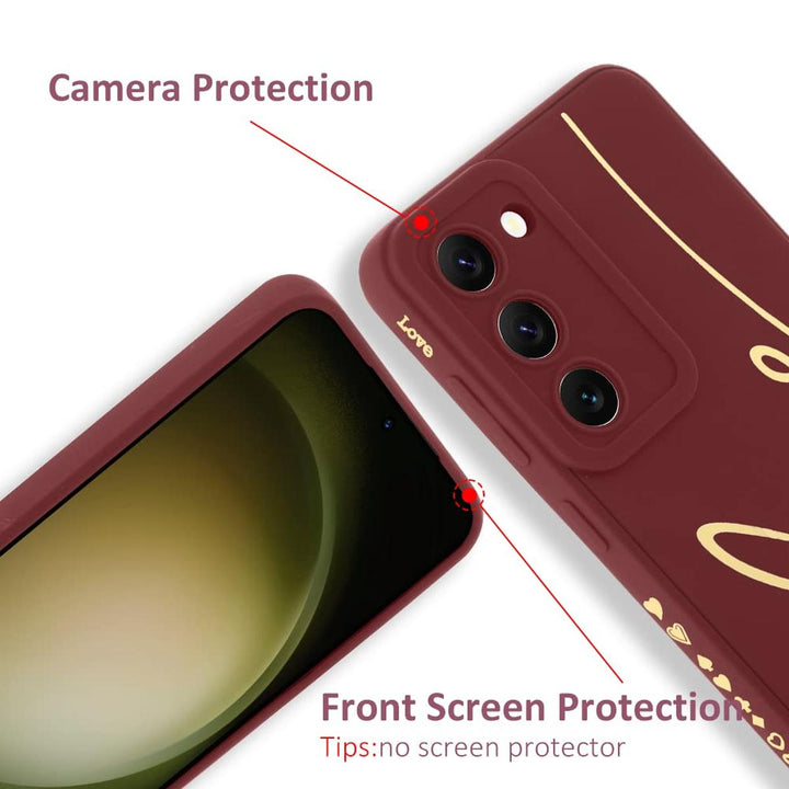 MOWIME Love Letter Case for Galaxy S24 Ultra - Black - DOKUTRONIX