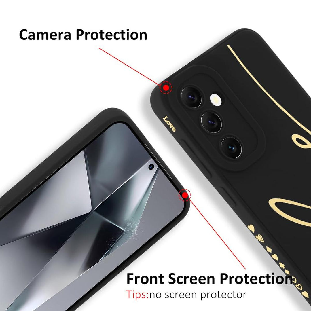 MOWIME Love Letter Case for Galaxy S24 Ultra - Black - DOKUTRONIX