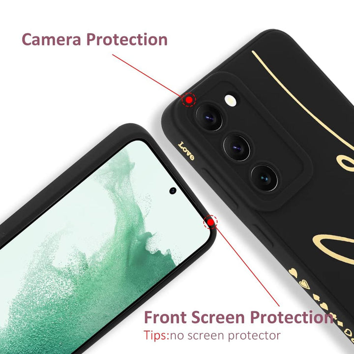 MOWIME Love Letter Case for Galaxy S24 Ultra - Black - DOKUTRONIX