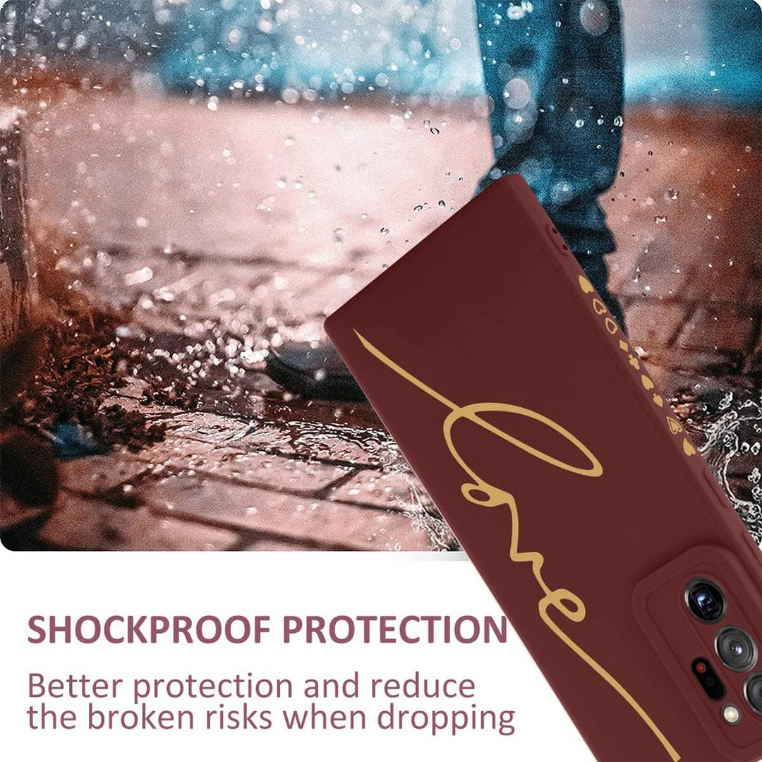 MOWIME Love Letter Case for Galaxy S24 Ultra - Black - DOKUTRONIX