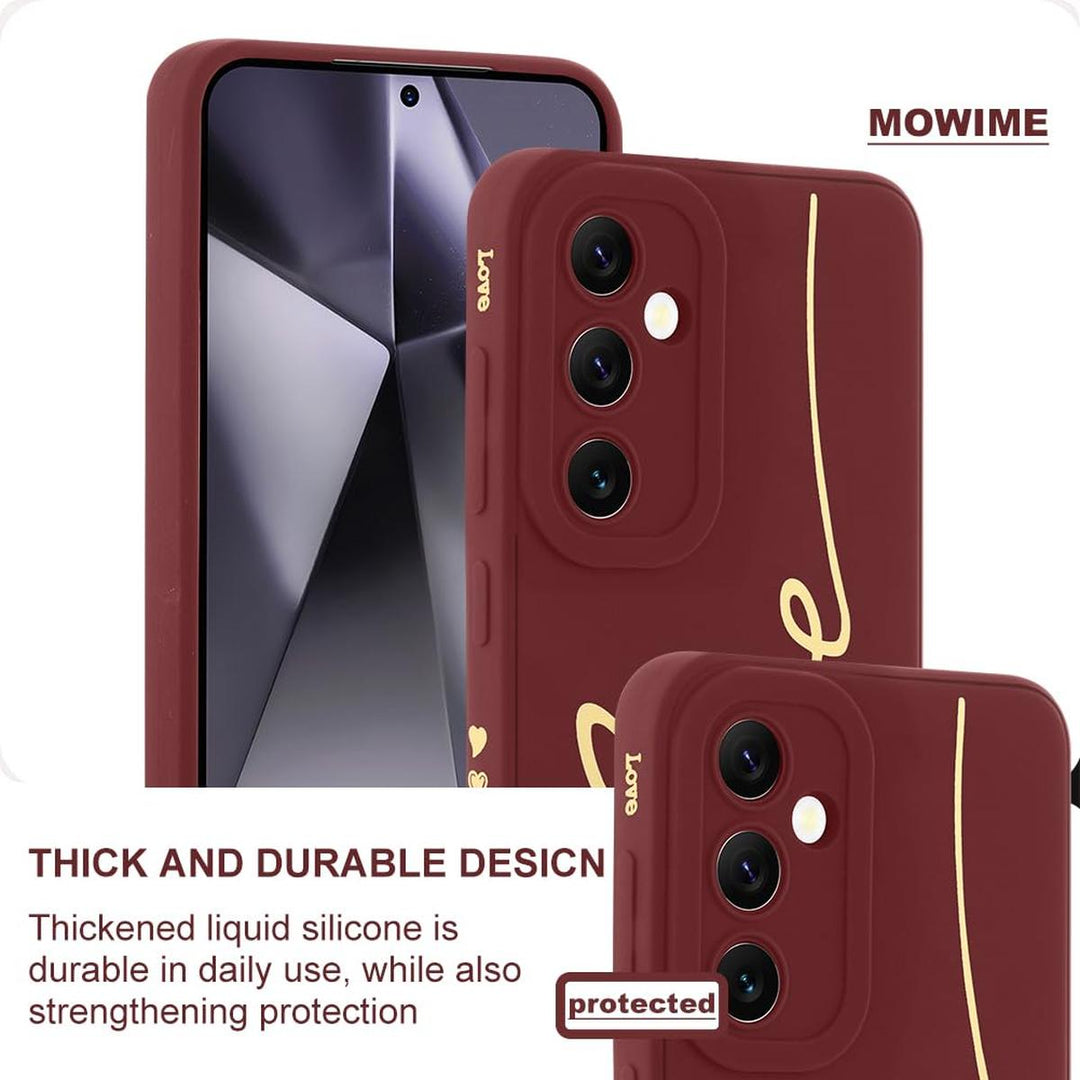 MOWIME Love Letter Case for Galaxy S24 Ultra - Black - DOKUTRONIX