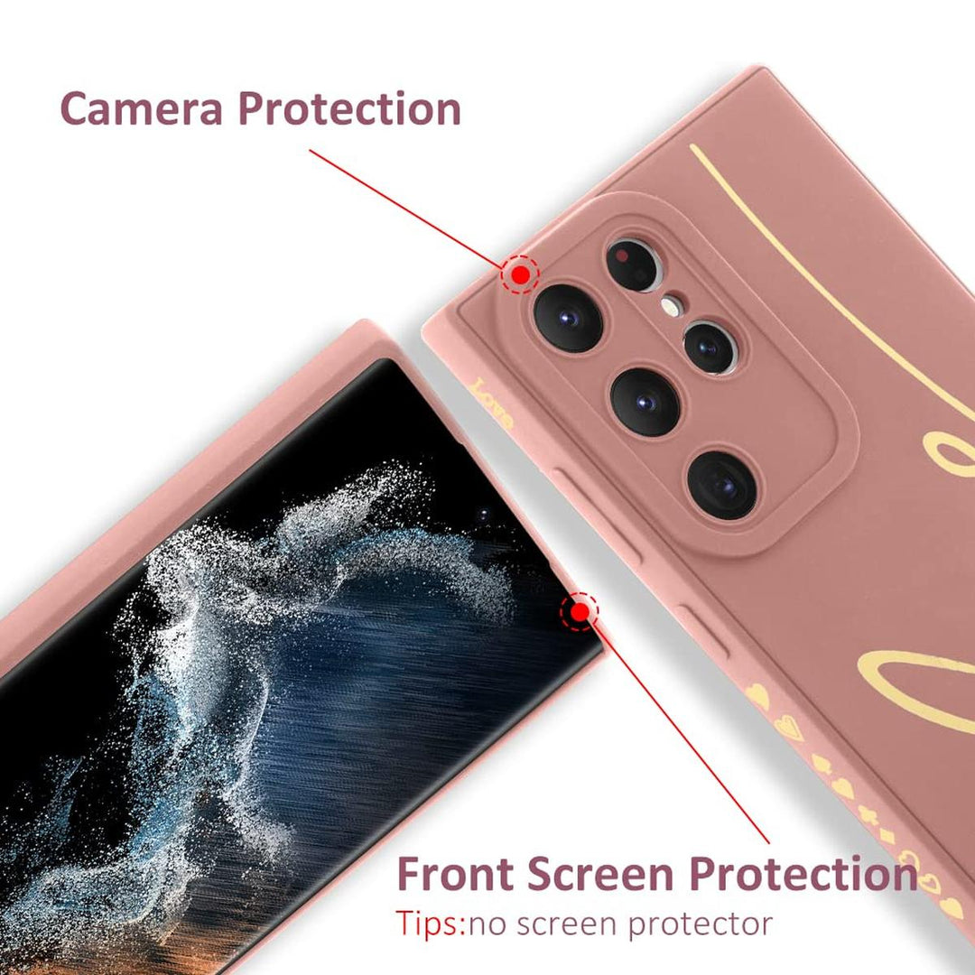 MOWIME Love Letter Case for Galaxy S24 Ultra - Black - DOKUTRONIX