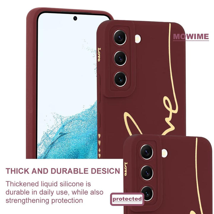 MOWIME Love Letter Case for Galaxy S24 Ultra - Black - DOKUTRONIX