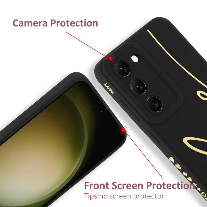 MOWIME Love Letter Case for Galaxy S24 Ultra - Black - DOKUTRONIX