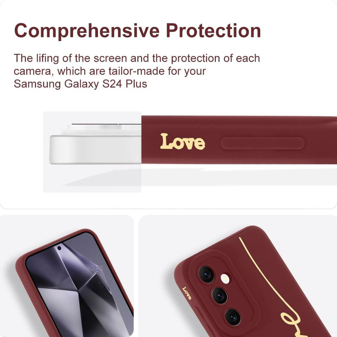 MOWIME Love Letter Case for Galaxy S24 Ultra - Black - DOKUTRONIX